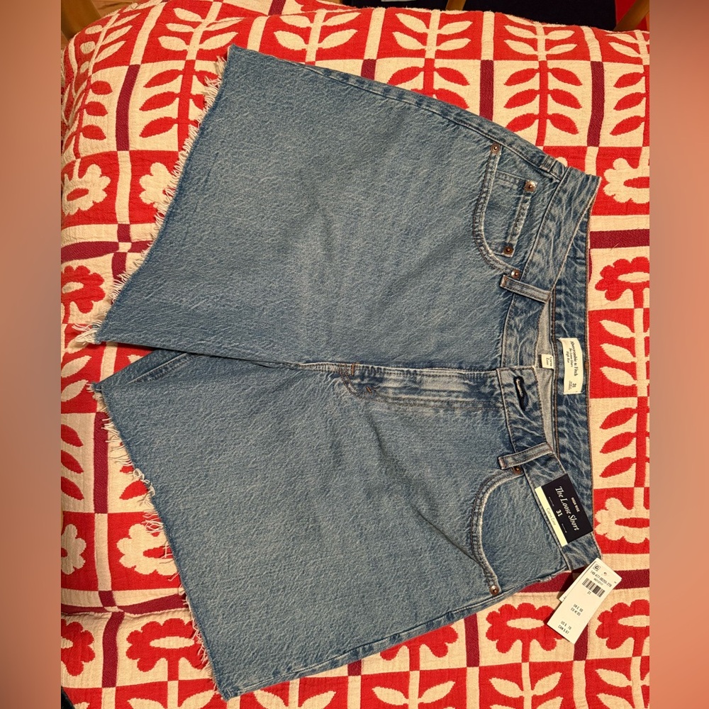 Abercrombie Curve Love Loose Shorts